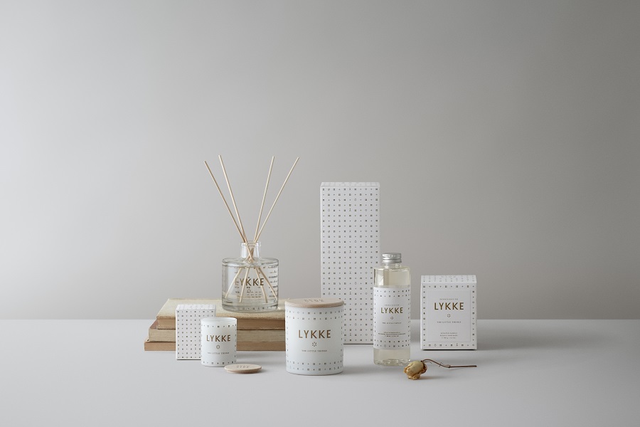 Свеча ароматическая LYKKE с крышкой, 190 г S K A N D I N A V I S K SK1119 - Вид №2
