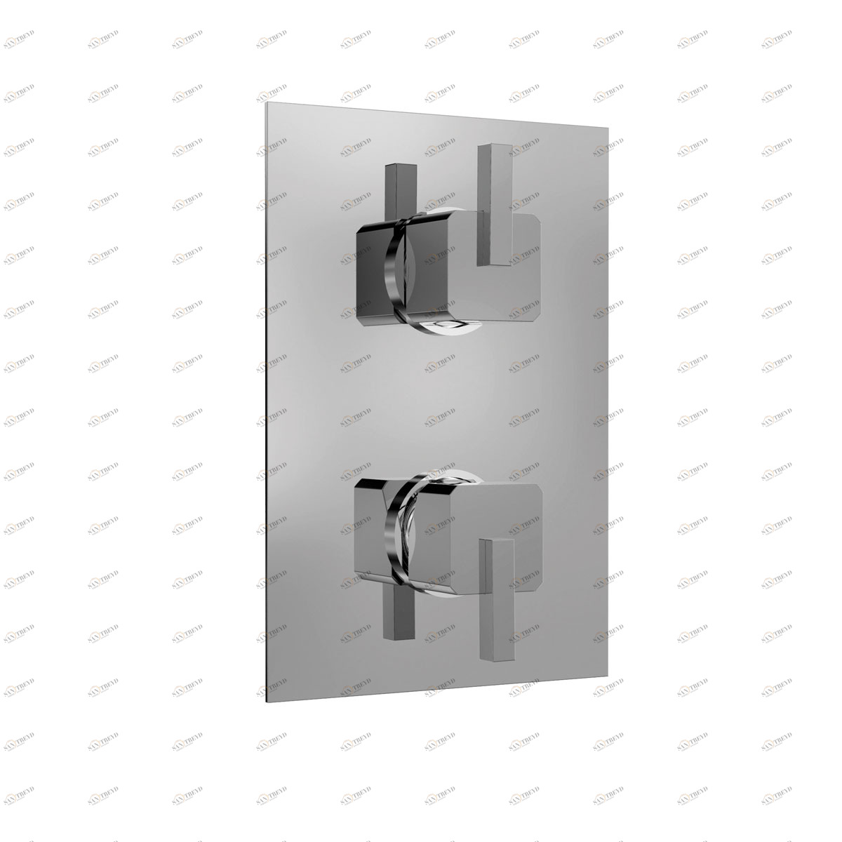 Graffio Смеситель для душа встраиваемый квадратный, 3 выхода TNQ003 