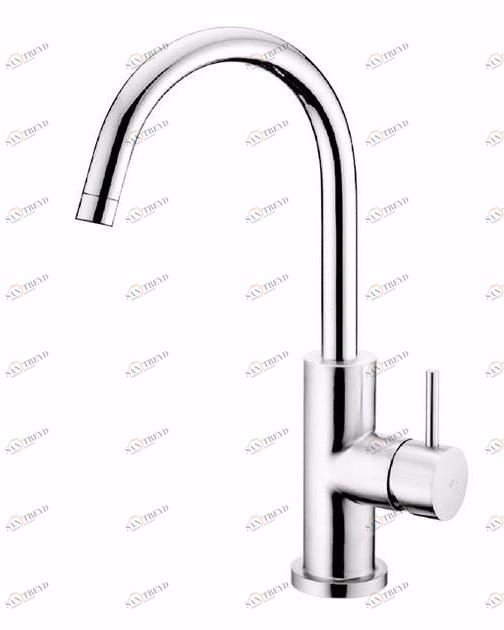 JUSTIME Смеситель для кухни на столешнице из хромированной латуни с аэратором Still one 6771-97-80cp