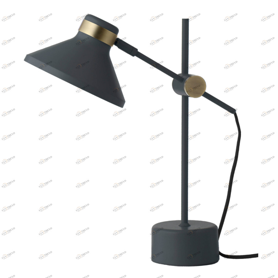 Лампа настольная темно-синяя матовая Mr 2275304011 FRANDSEN ИНТЕРЬЕРНЫЕ 00-3948113 Синий 