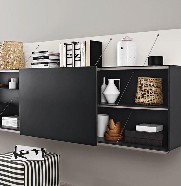 B&B Italia Модульная оборудованная стенка с подставкой под телевизор Pab sun-id-1512474 - Вид №25