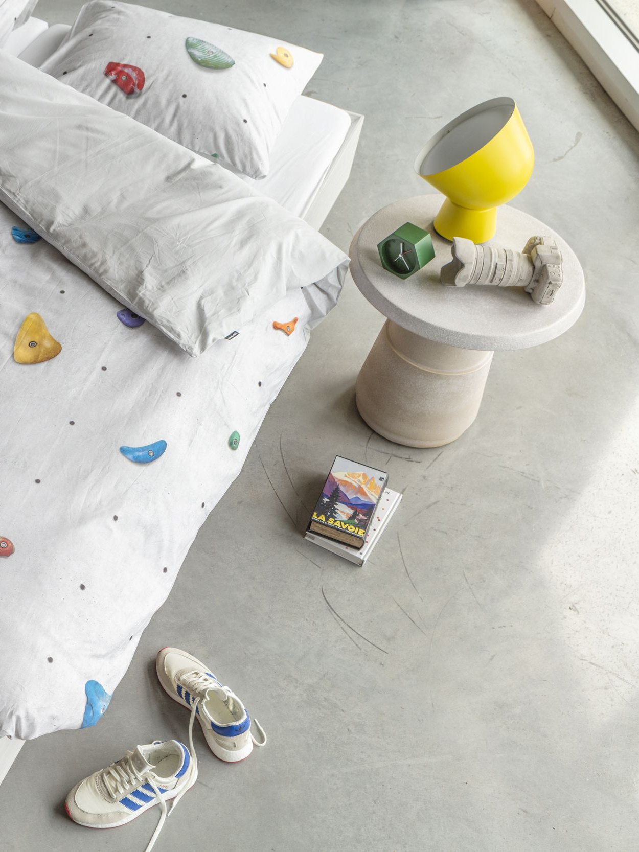 Комплект постельного белья односпальный "Скалодром" 150х200 см SNURK  335497 Белый;зеленый;голубой  - Вид №3