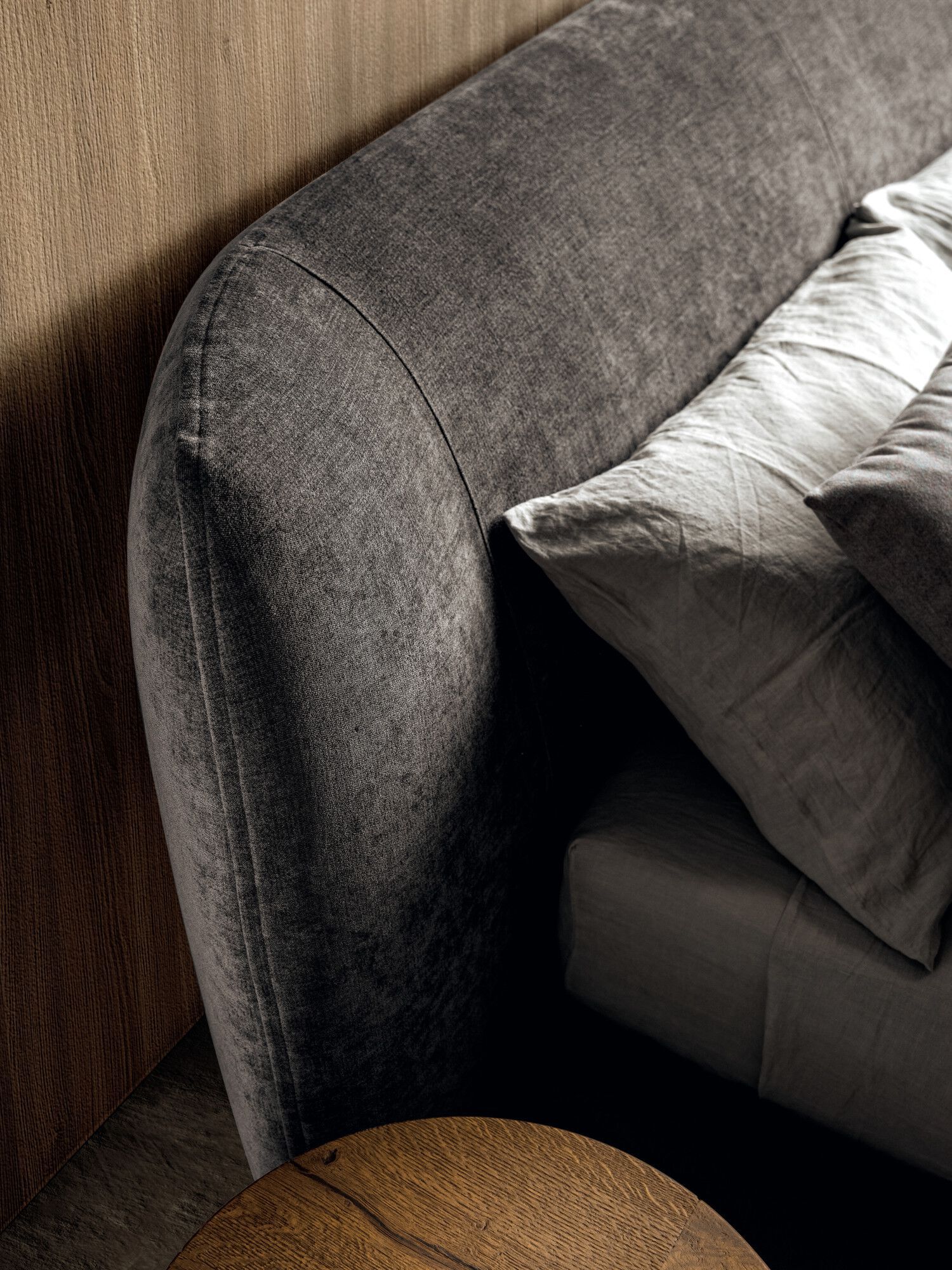 Двуспальная кровать из ткани Lago BED-IN - 1822 ARCH-00043474 - Вид №2