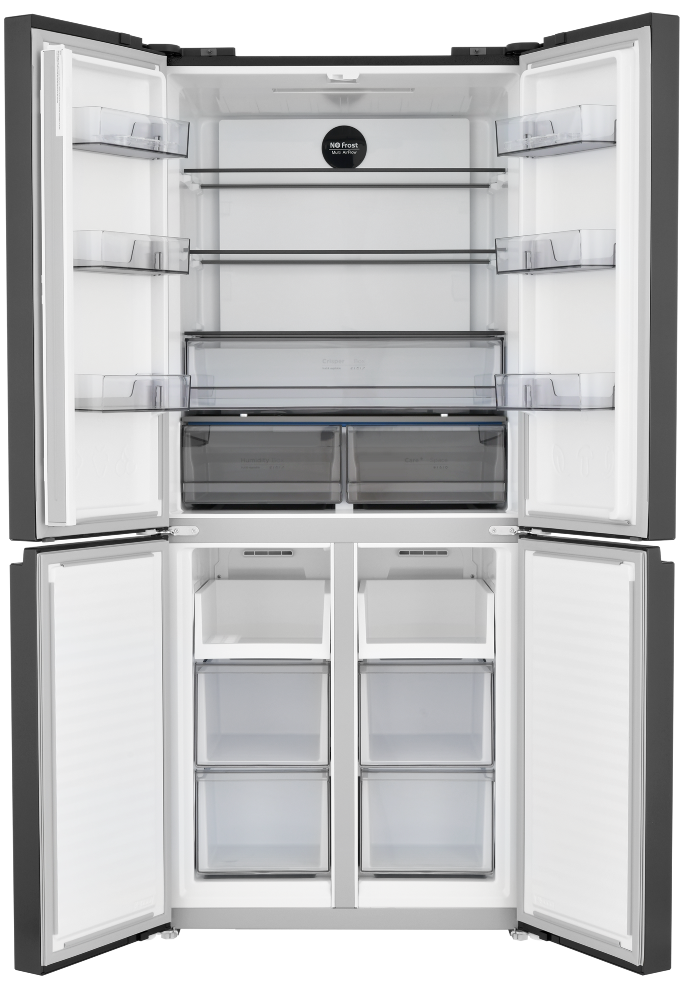 5085033 Холодильник многодверный   ZUGEL ZRCD430B черный STDN-0077181 - Вид №1