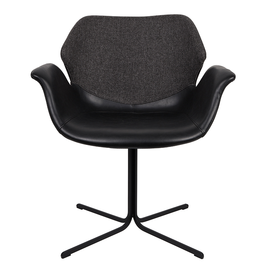 Кресло Nikki черное Zuiver 1200138 - Вид №2