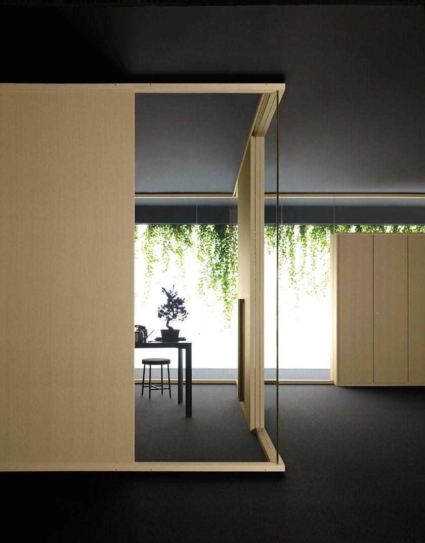 Citterio Мобильная стена из дерева и стекла для офиса sun-id-1513981 - Вид №11