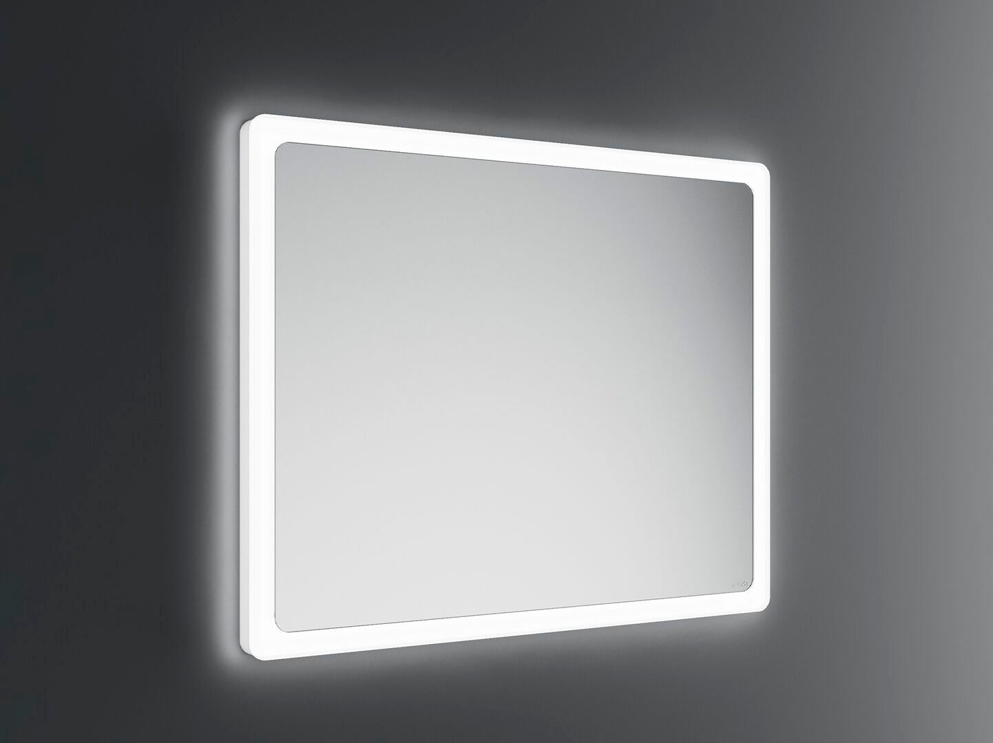 Прямоугольное зеркало для ванной комнаты со встроенным освещением INDA® PORTOLE + ARCH-00004744 - Вид №1