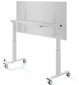 IBEBI Регулируемый по высоте стол на колесиках Telemaco