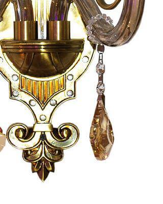 Бра настенное бронзовое Lumien Hall "Дарил" 20181.02.04.02 LUMIEN HALL ДАРИЛ 00-3888953 Бронза  - Вид №1