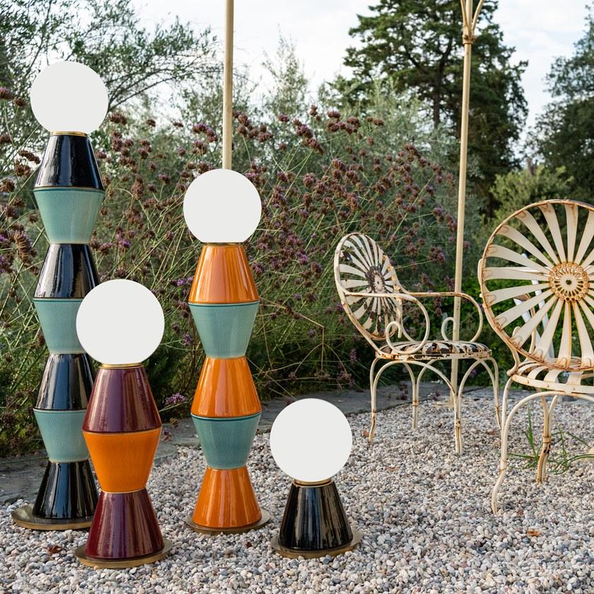 MARIONI Керамическая светодиодная настольная лампа Palm 02966p - Вид №8