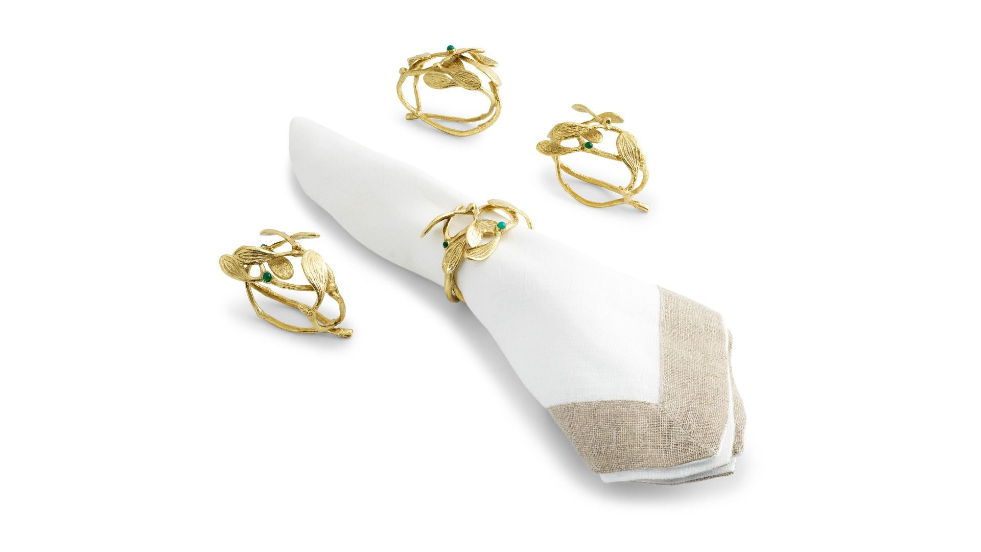 10645162 Кольцо для cалфетки Латунное Michael Aram  - Вид №1