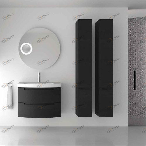 MOON 8 Комплект мебели cm 80+25+25 Berloni Bagno 43218