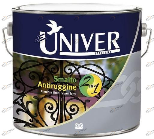 UNIVER Глянцевая антикоррозионная эмаль для черных оснований sun-id-1443105