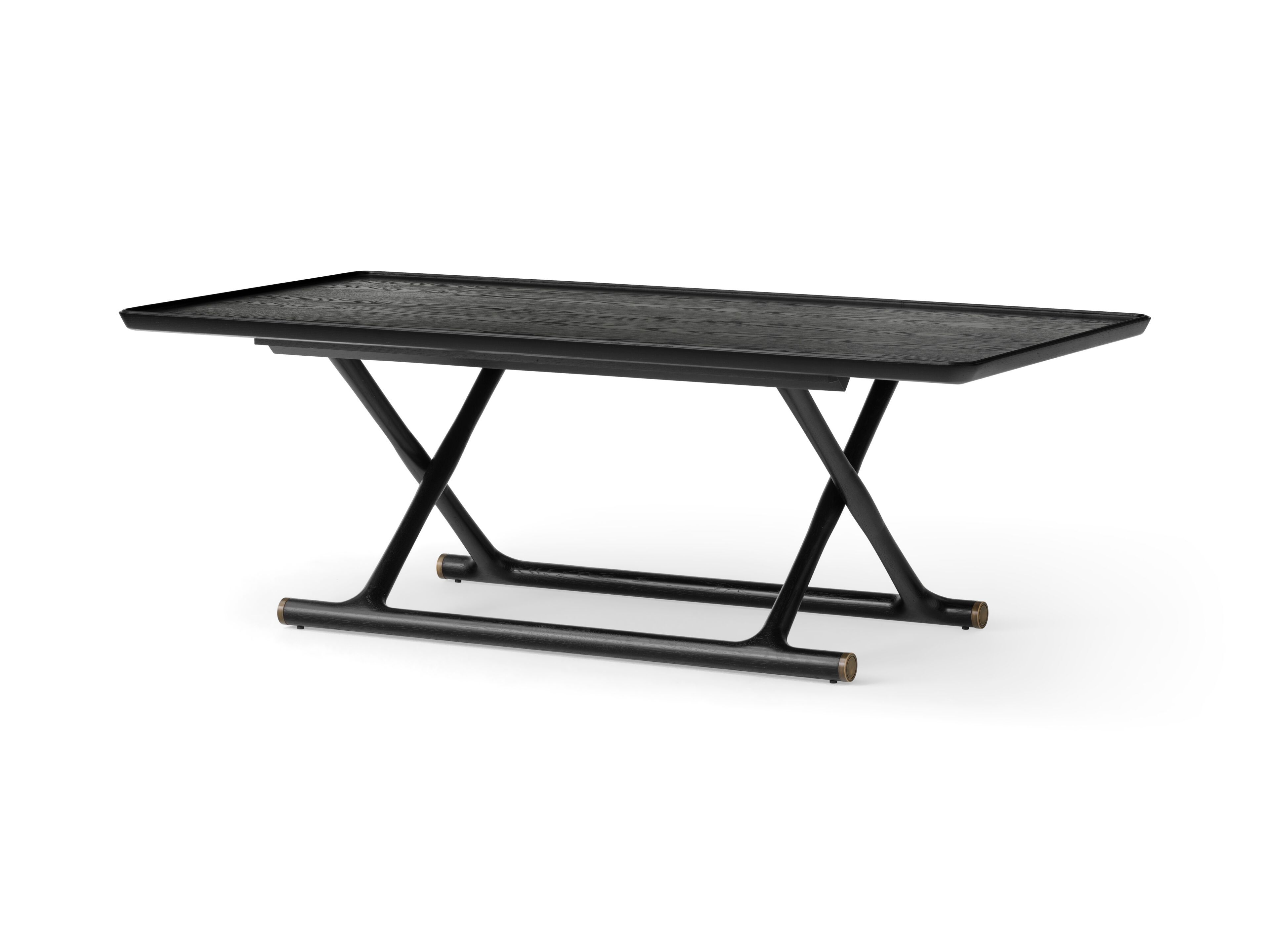 Деревянный прямоугольный складной журнальный столик Audo Copenhagen JÄGER ARCH-00047487 - Вид №5