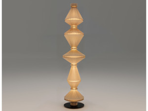 Ткань светодиодный торшер