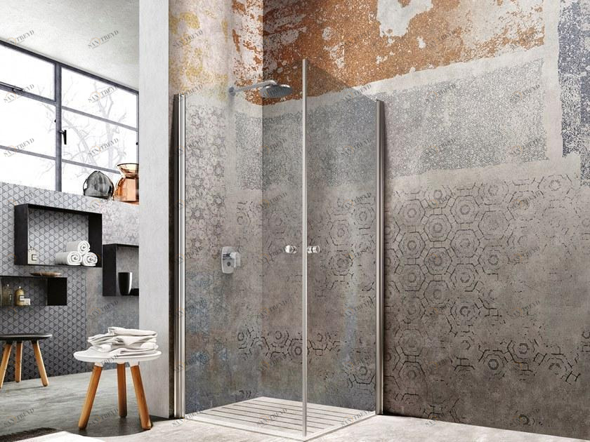 Inkiostro Bianco Геометрические панорамные обои Wall in love again 2018 Inkow13