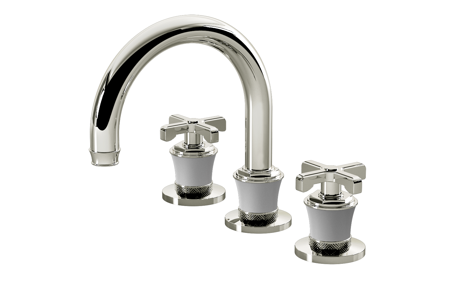 E-11612-R3WT-C20B-PC Смеситель для умывальника на 3 отвертия GRAFF Vignola