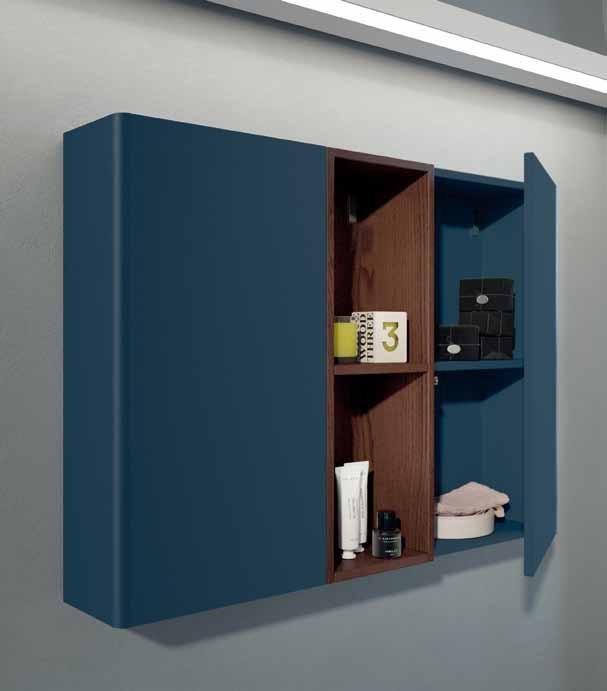 Mobiltesino Стенка для ванной из ясеня с дверцами Suite sun-id-1455144 - Вид №1