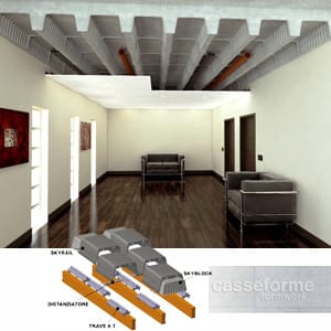 Отдельно стоящая опалубочная панель для перекрытия Geoplast SKYRAIL ARCH-00029823 - Вид №5