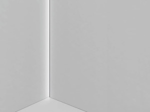 Утопленный металлический линейный профиль освещения