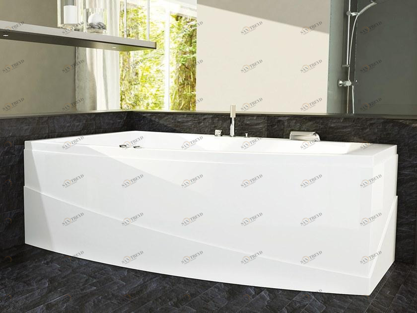 Relax Design Асимметричная акриловая ванна с гидромассажем sun-id-1347647