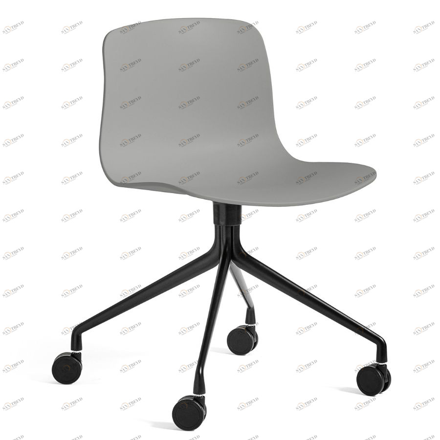Стул AAC14, светло-серый с черным основанием Hay 923349