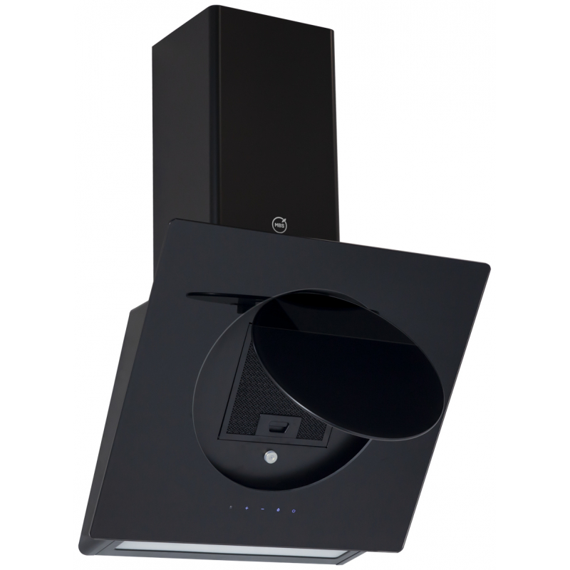 8130135 Вытяжка наклонная MBS TREVESIA 160 GLASS черный/черный STDN-0056131 - Вид №3