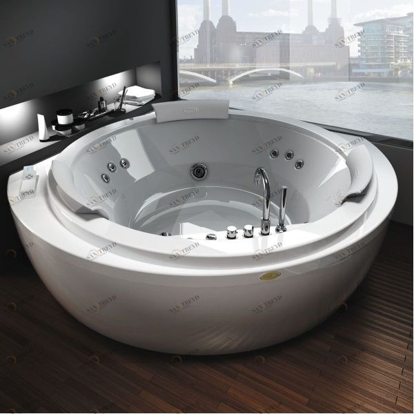 Ванна угловая с гидромассажем "BASE" Nova Corner 9H43-554A Jacuzzi 9H43554A