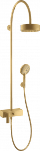 39620250 Showerpipe с однорычажным смесителем и верхним душем 180 1jet AXOR CITTERIO