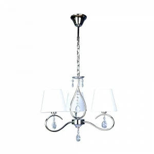 Подвесная люстра Omnilux Molinella OML-56203-03 OMNILUX MOLINELLA 337092 Белый;хром