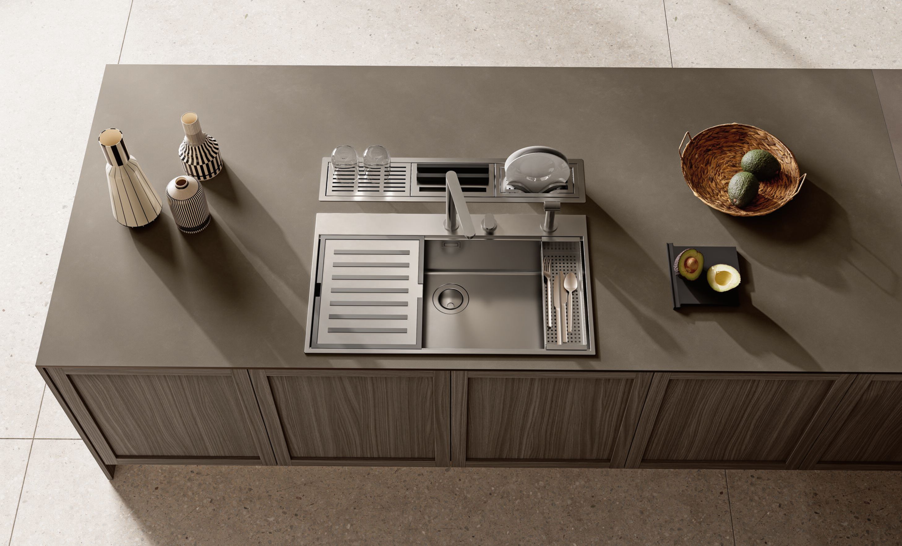 Встроенная кухня Febal Casa Modula ARCH-00058646 - Вид №1