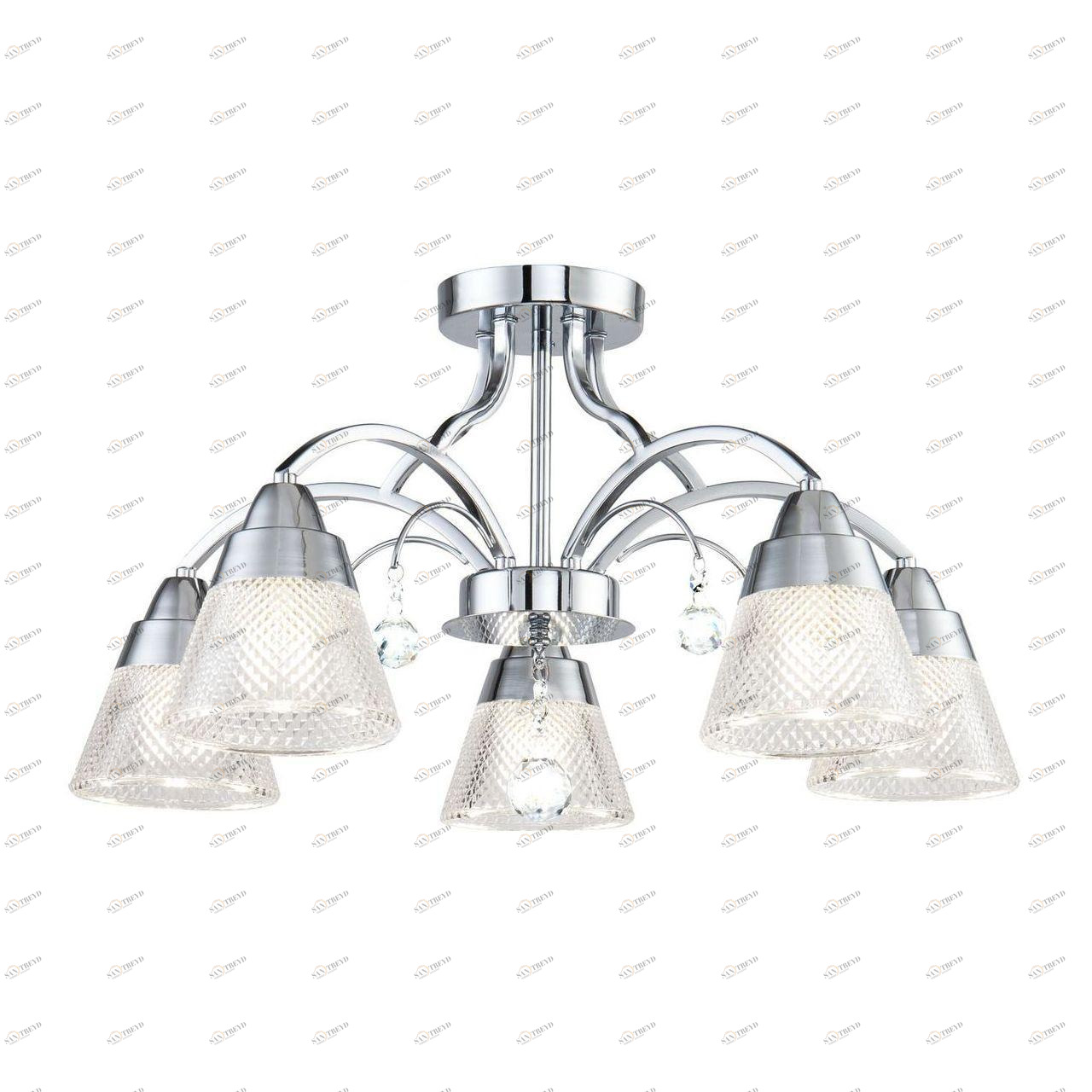 Потолочная люстра Freya Enrica FR2011CL-05CH FREYA ENRICA 220243 Хром 