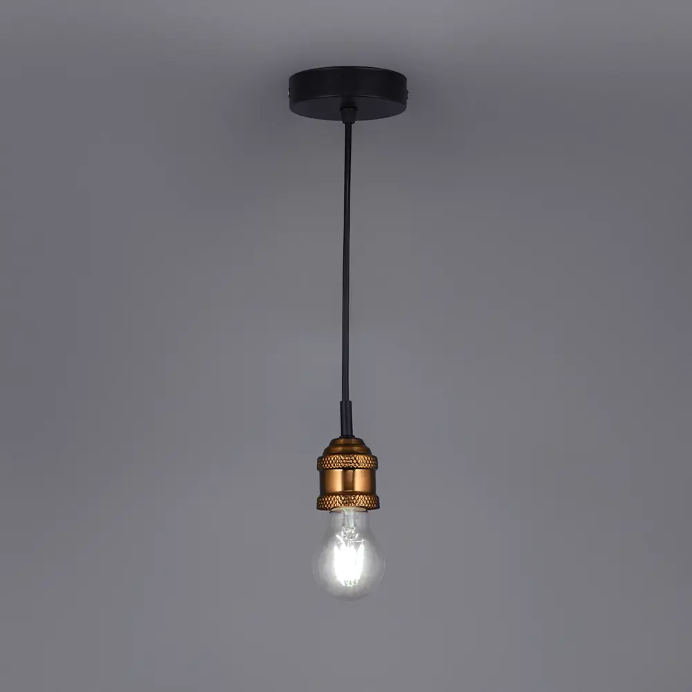 Светильник подвесной JLIGHT BOSTON 4 м² цвет кофейный 84534233 STLM-2098848  - Вид №1