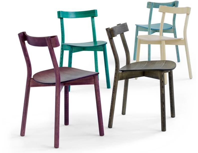 Blå Station Стул из фанерованной древесины Bla Station sun-id-1350324 - Вид №1