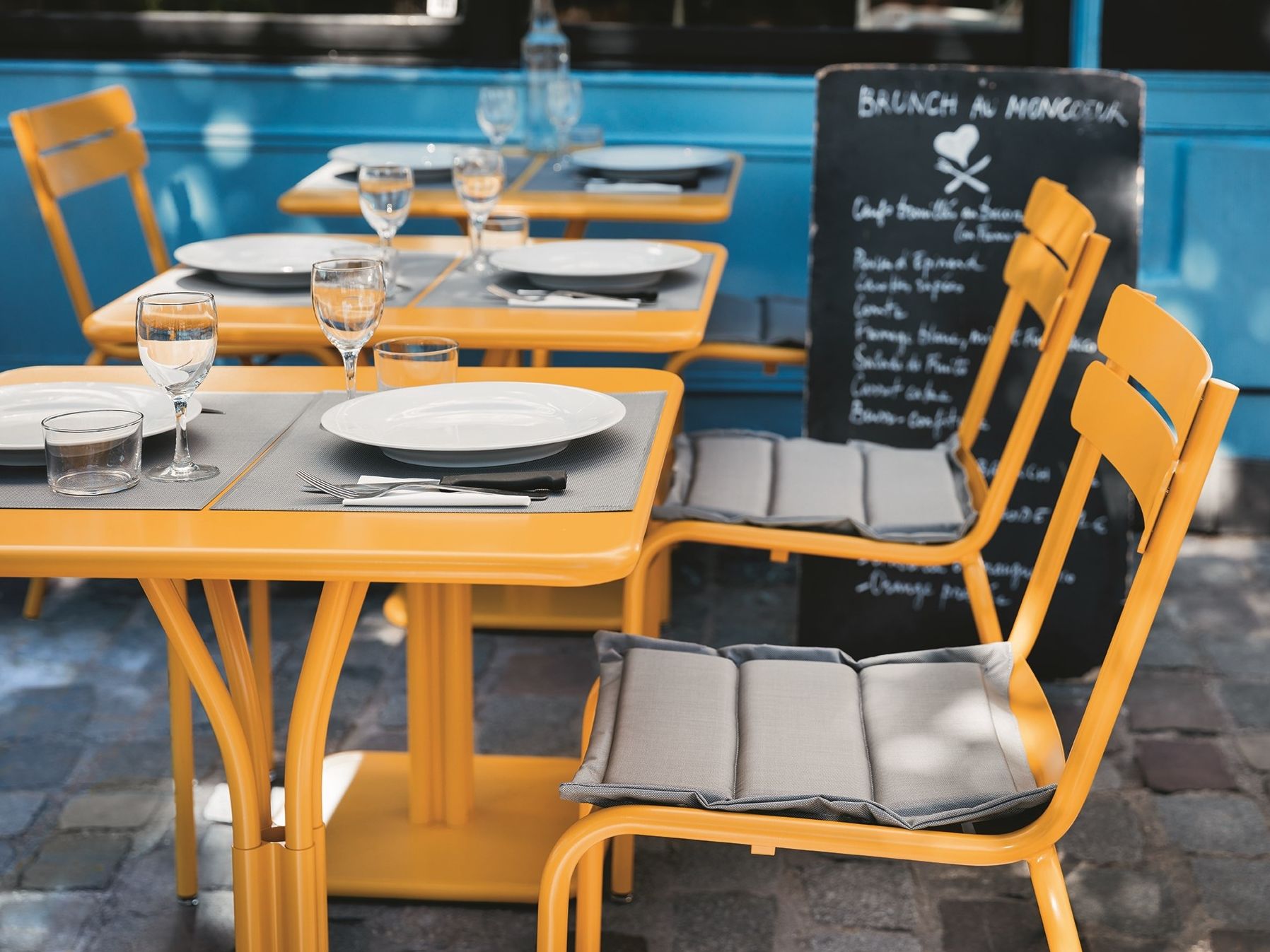 Алюминиевый штабелируемый садовый стул Fermob Luxembourg ARCH-00066537 - Вид №11