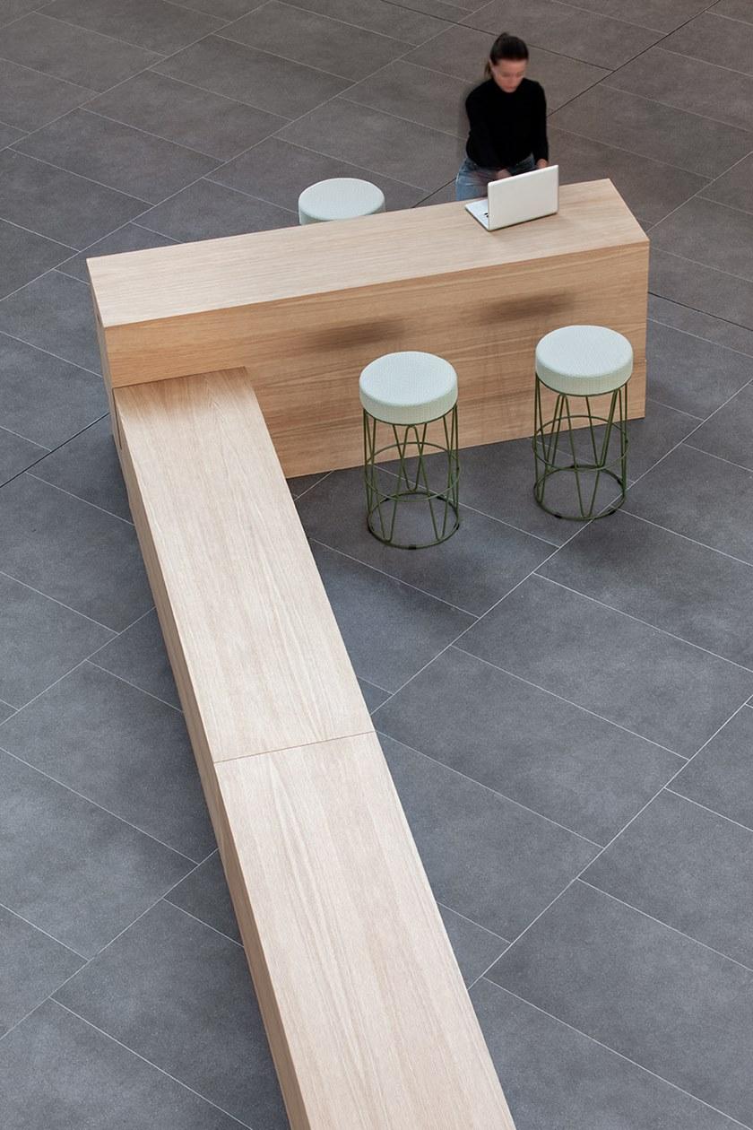 iSimar Высокий садовый табурет из стали Lagarto 9162 - Вид №11