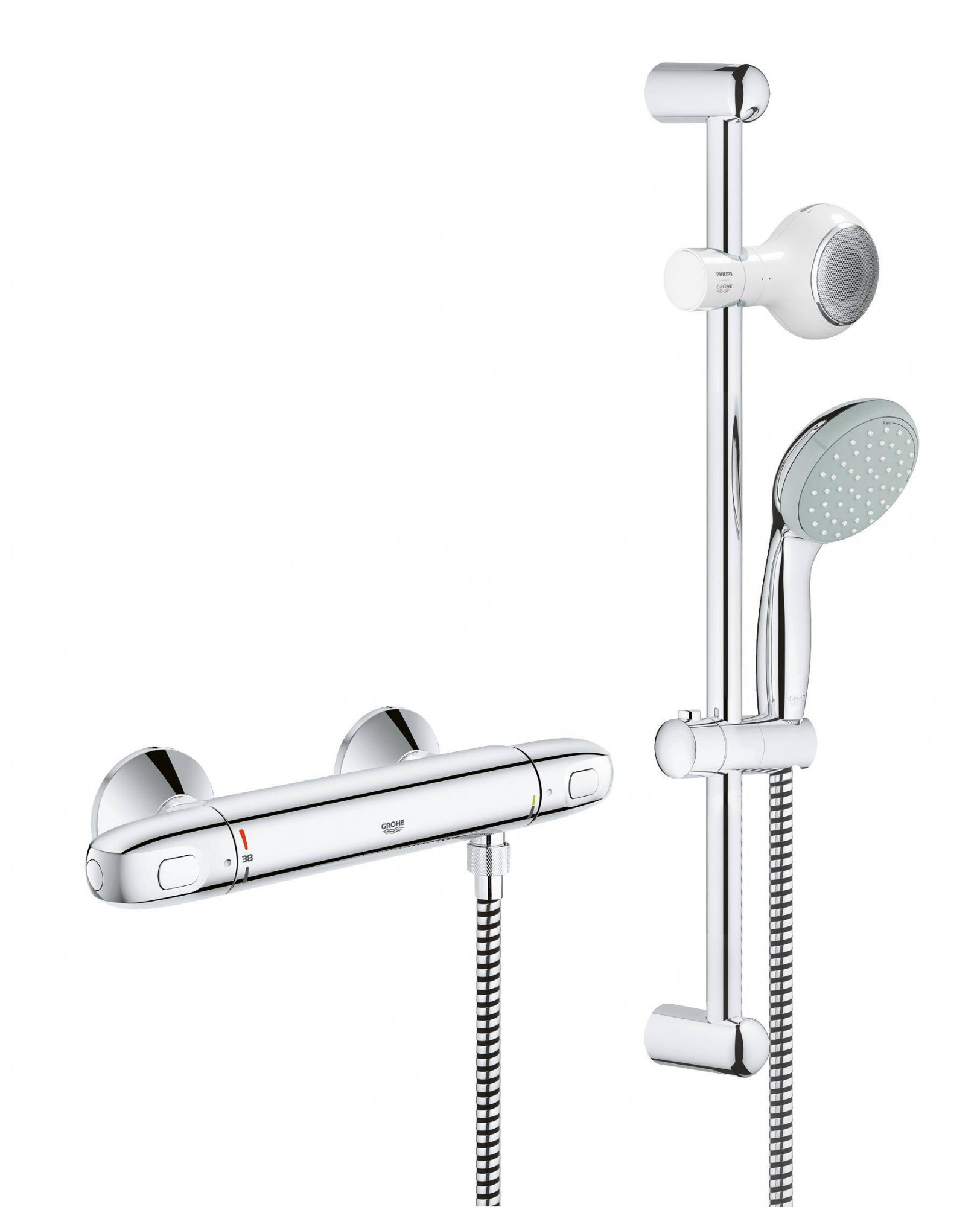 34588000 Термостатический смеситель для душа Grohe Grohtherm 1000 New хром