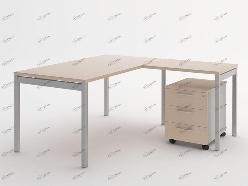 MDD Рабочий угловой стол из меламина Ogi sun-id-1404614