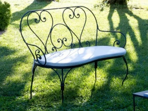 Unopiù 2-местный садовый диван из железа Aurora Audig