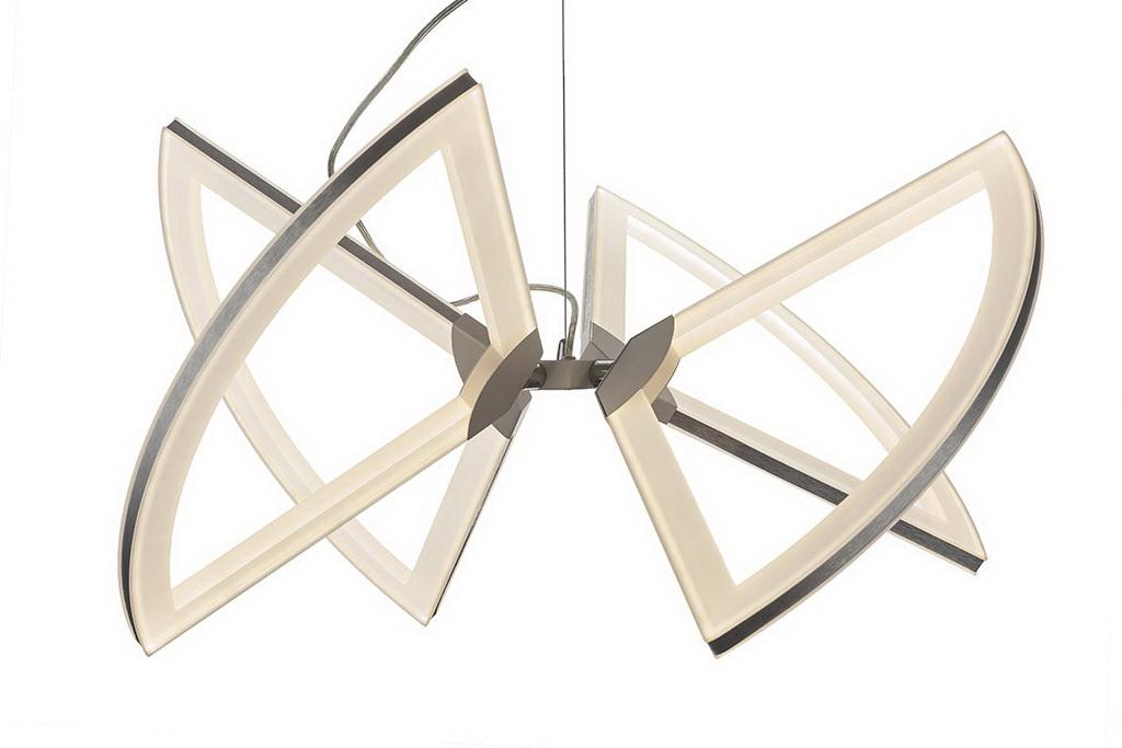 Подвесной светодиодный светильник IDLamp Eleanor 398/80-LEDWhitechrome IDLAMP ДИЗАЙНЕРСКИЕ, ELEANOR 200959  - Вид №2