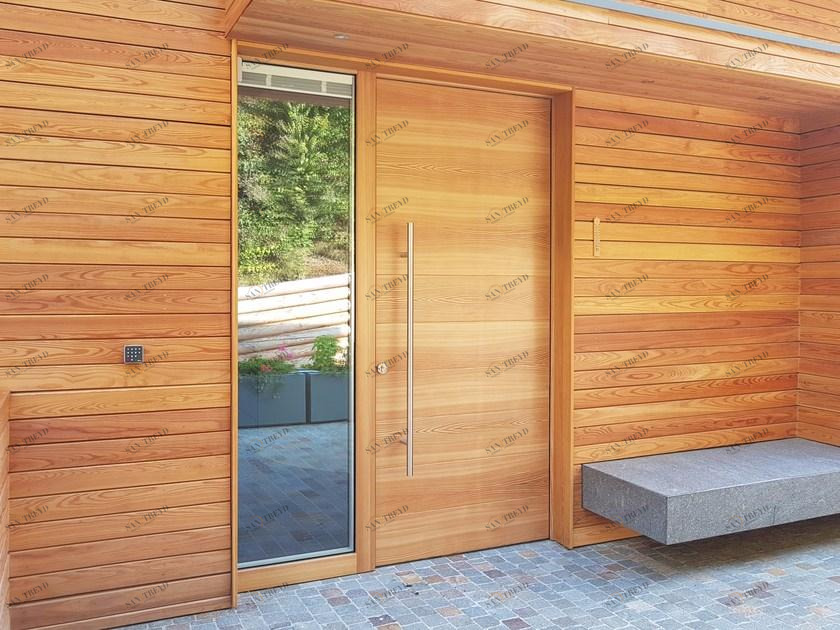 Alpilegno Деревянная входная дверь на заказ sun-id-1479531