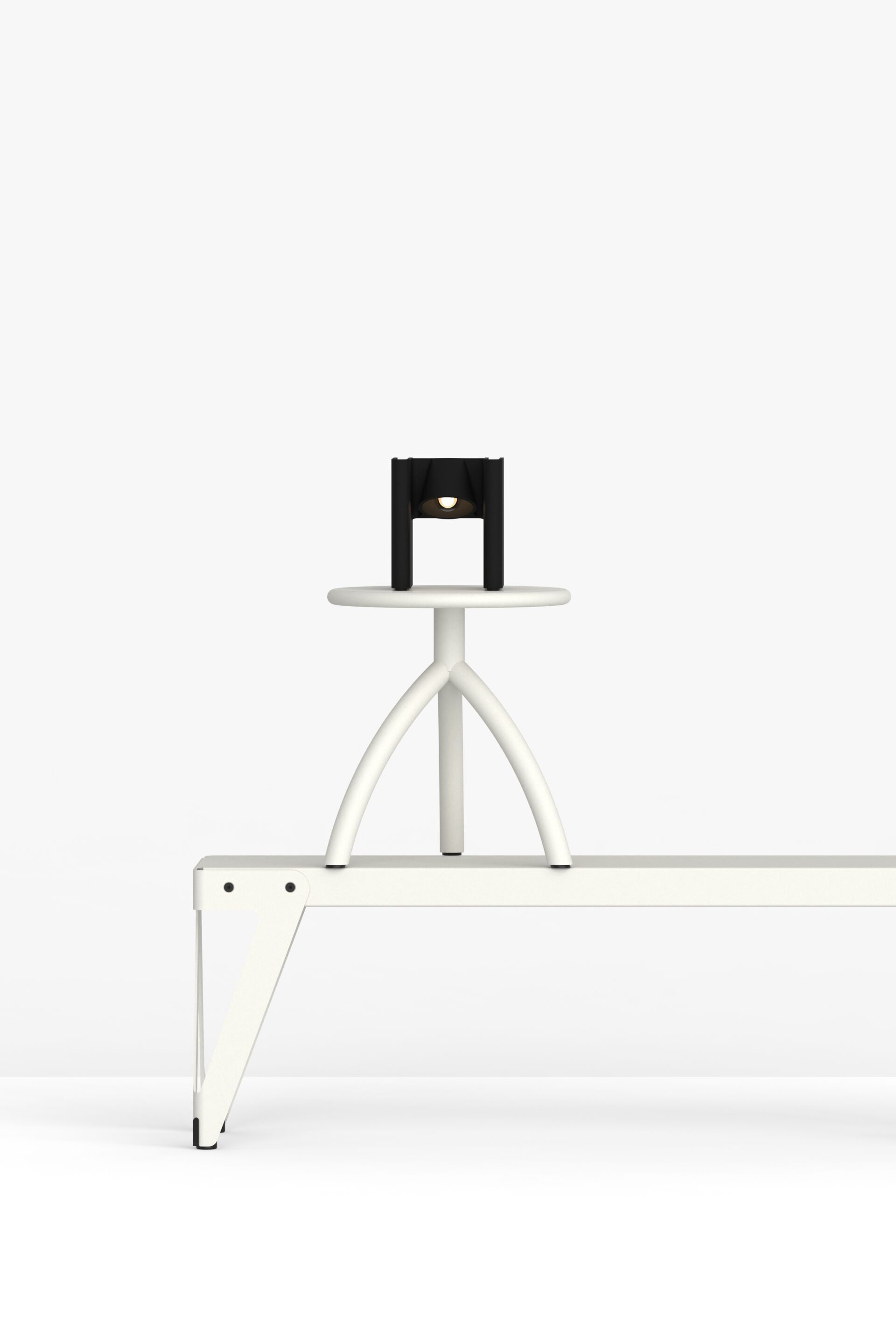 Алюминиевая настольная лампа с порошковым покрытием FUNCTIONALS MR. ED ARCH-00128246 - Вид №6