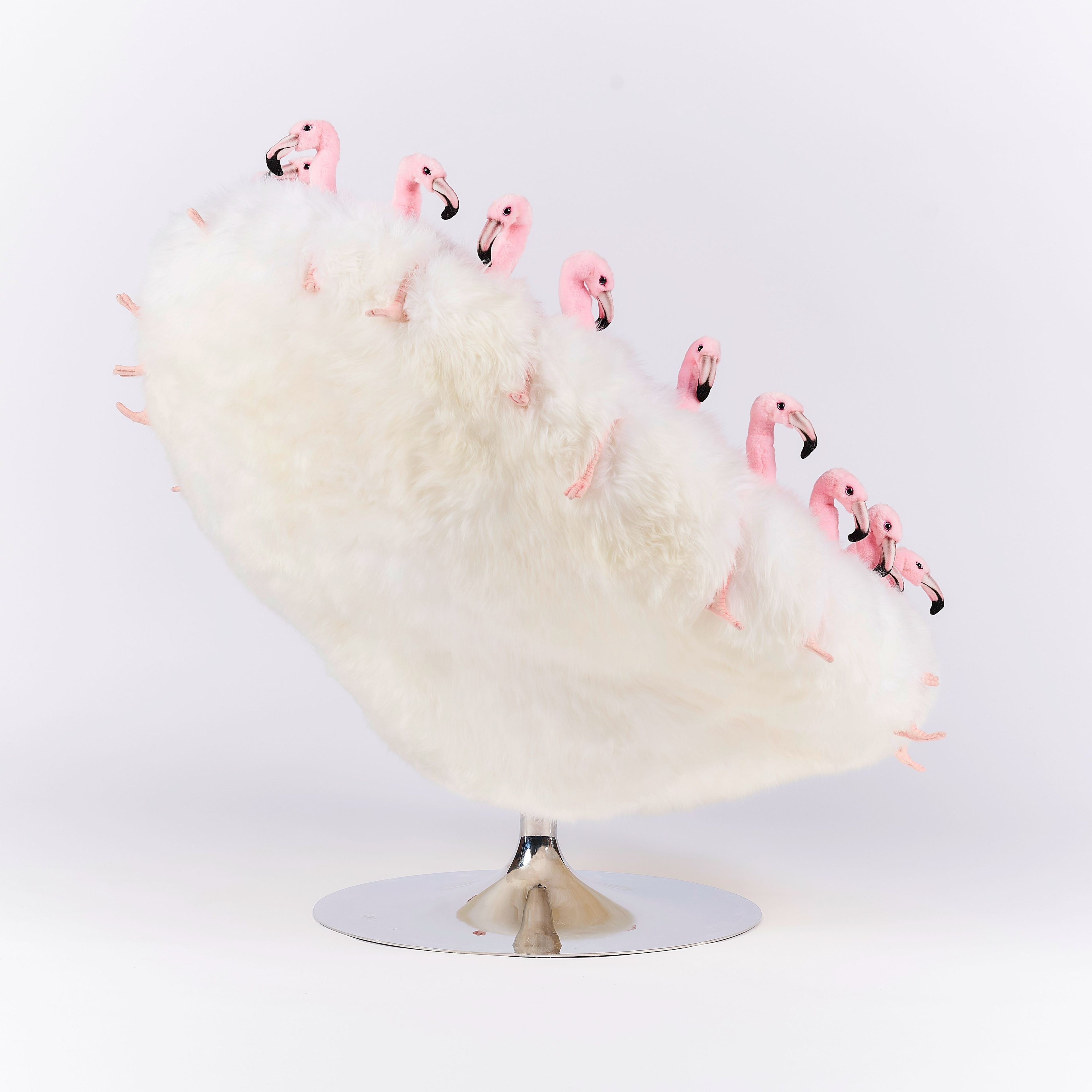 Полиэфирное кресло APCOLLECTION фламинго ARCH-00113686 - Вид №11