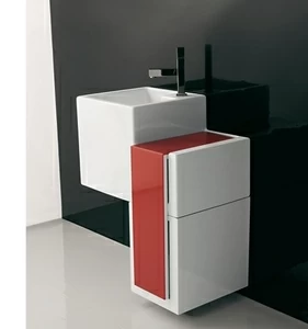 40177 Подвесная раковина настенная овальная Althea Ceramica  белая