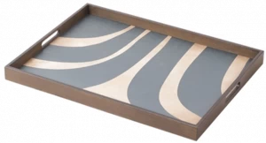 Ethnicraft Поднос деревянный прямоугольный Urban geometry 20940