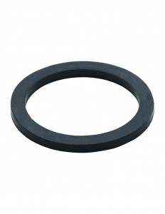 014100 005 01  Плоское соединение для гайки 1 "1/4, Д. 39 x 31 x 2,7 мм, черная резина, 2 шт. Valentin Чернить