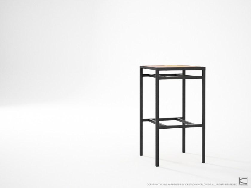 KARPENTER Барный стул с подставкой для ног Planke Pk15 - Вид №5