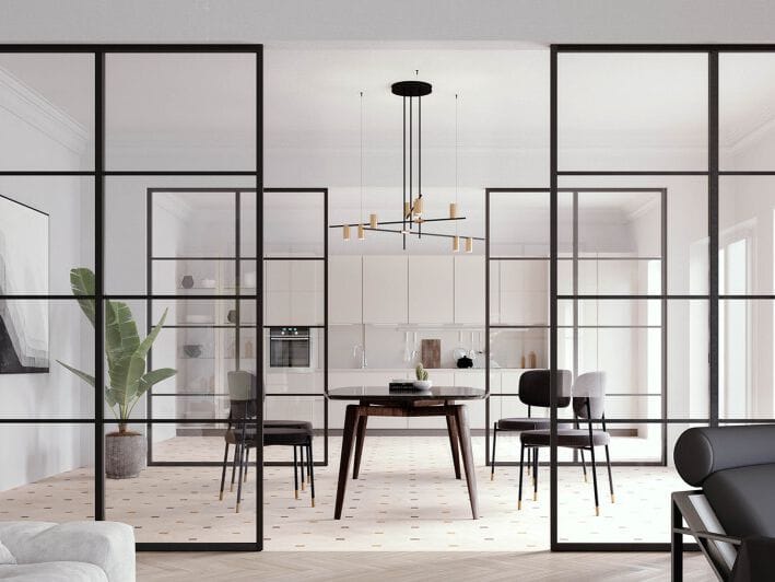 Стеклянная перегородка ARLU Divina ARCH-00075501 - Вид №1