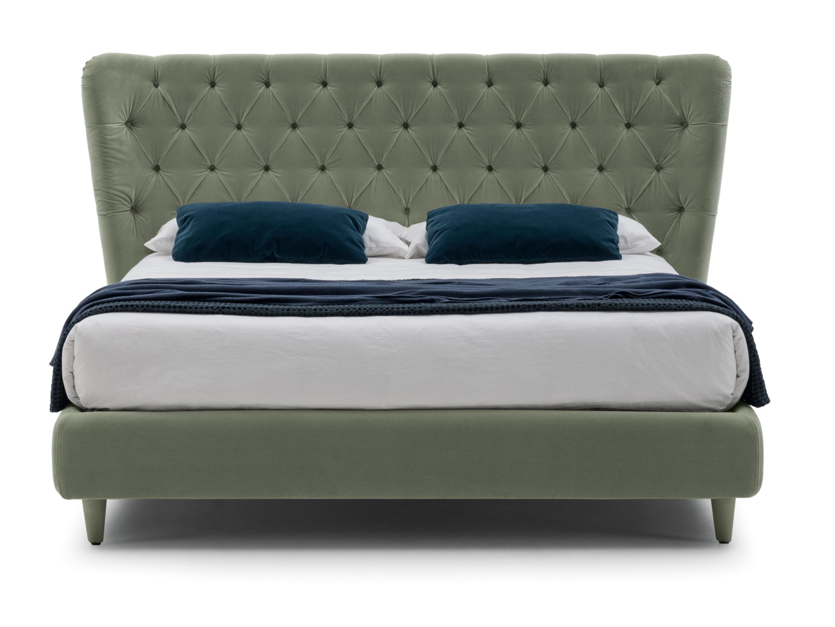 Двуспальная кровать с капитонным изголовьем Bolzan Selene ARCH-00121341 - Вид №6