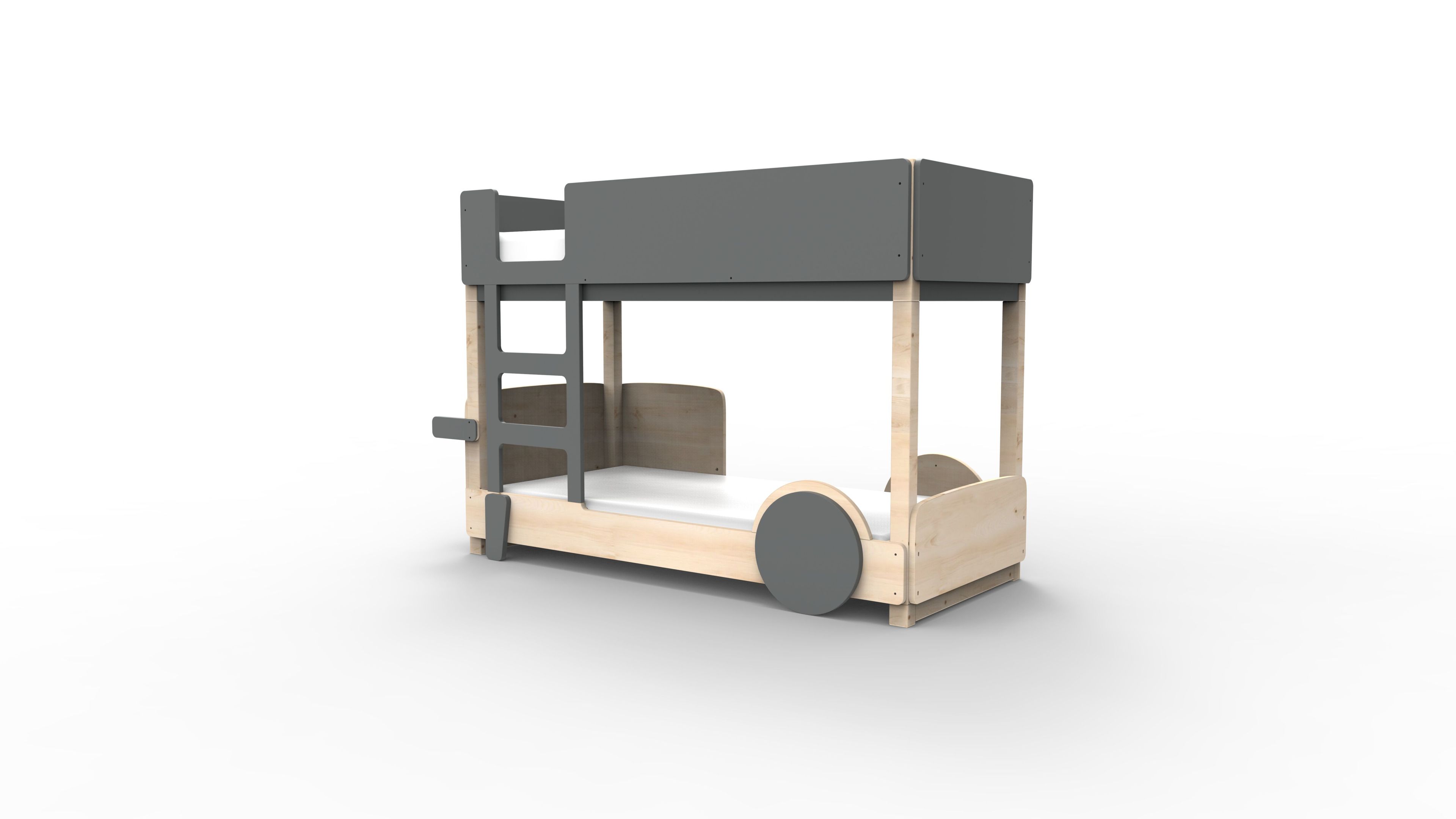 Деревянная двухъярусная кровать Mathy by Bols ARCH-00015757 - Вид №5